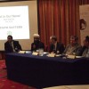 Faith Matters 'Not In Our Name Conference' Enfield, Imams And Rabbis Discussing  Community Cohesion